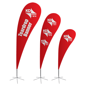 Tear Drop Banners
